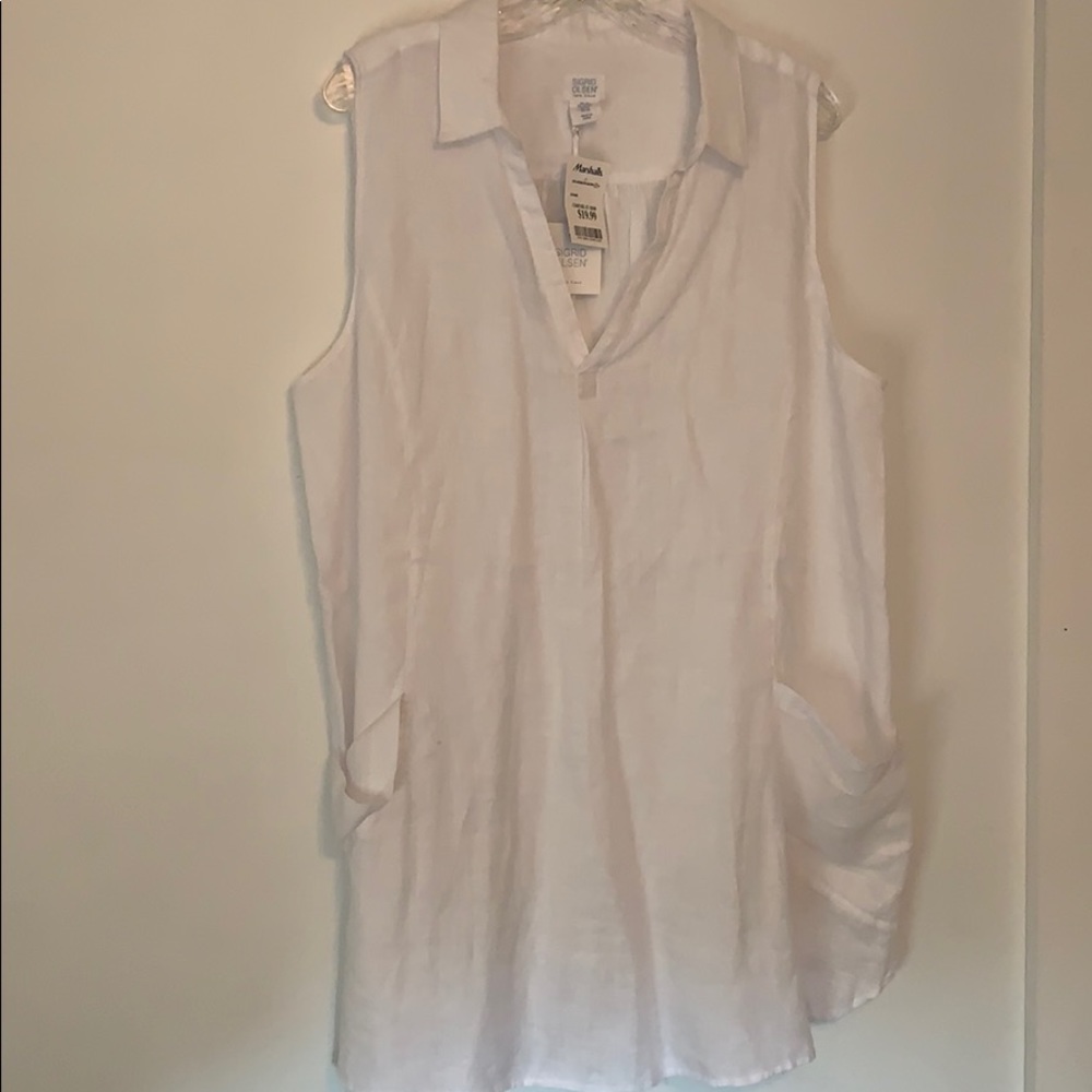 White Linen tank